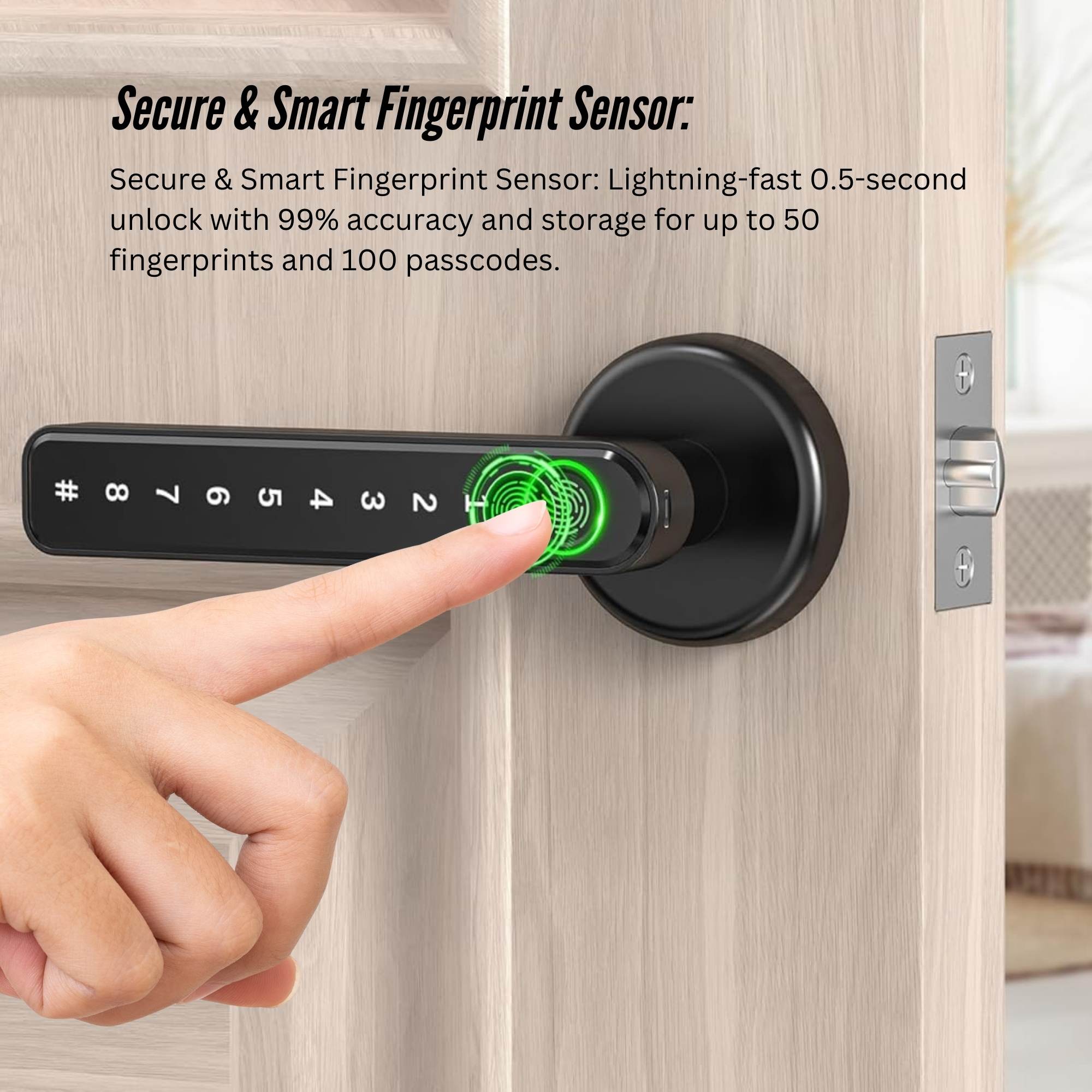 Smart Door Lock Handle